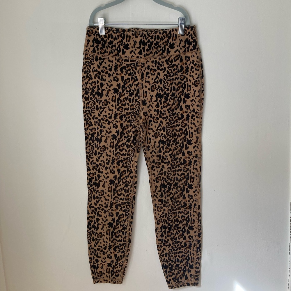 J Crew weekend leopard print leggings